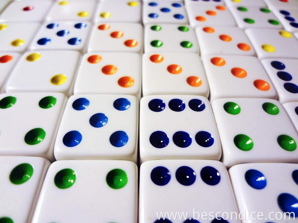 Dice Multi Color Pips For Board Games Dice Multi Color Pips For Board Games